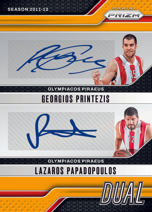 2025 PANINI PRIZM TURKISH AIRLINES EUROLEAGUE BASKETBALL